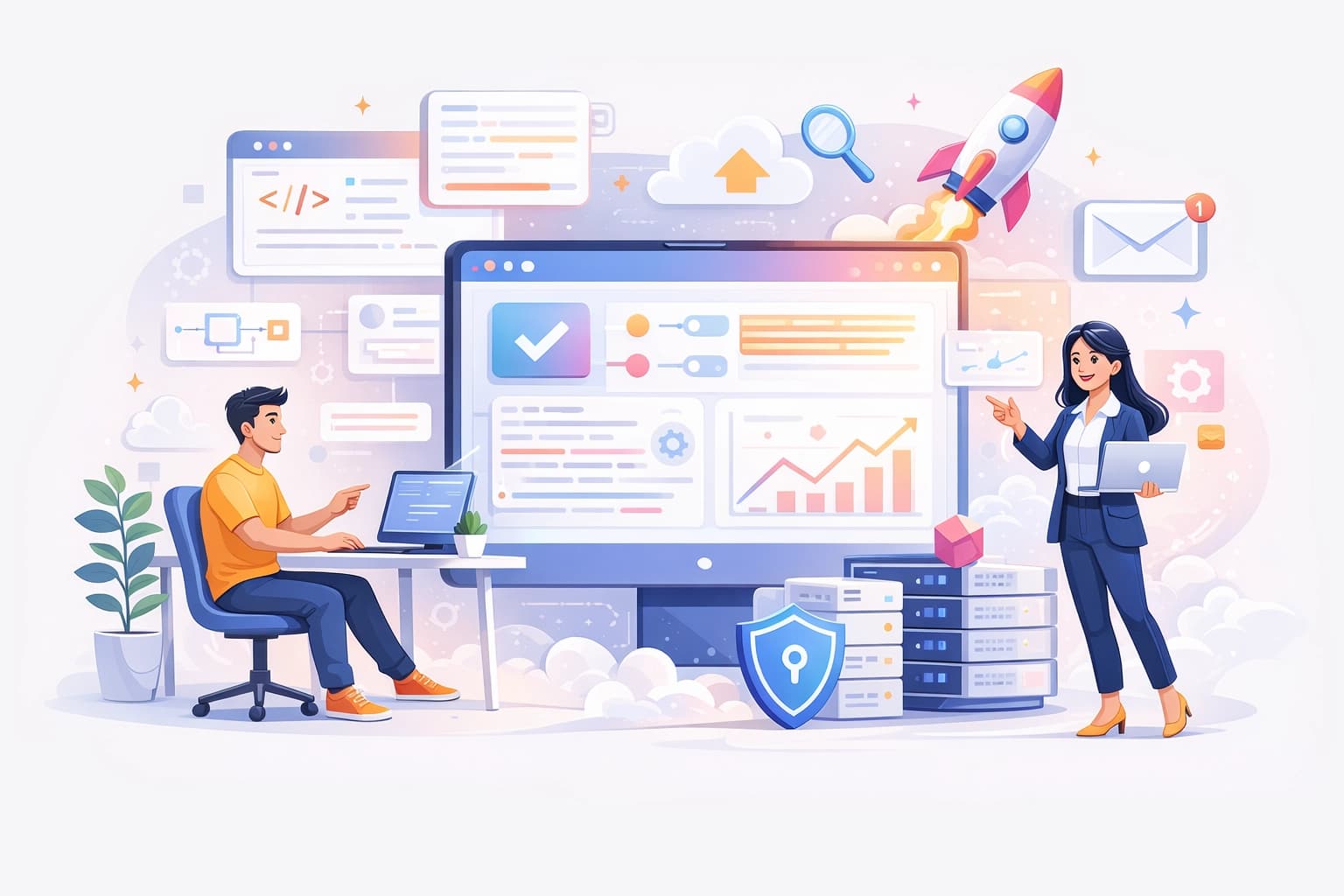 Renshok software development company in India delivering scalable web and mobile solutions worldwide