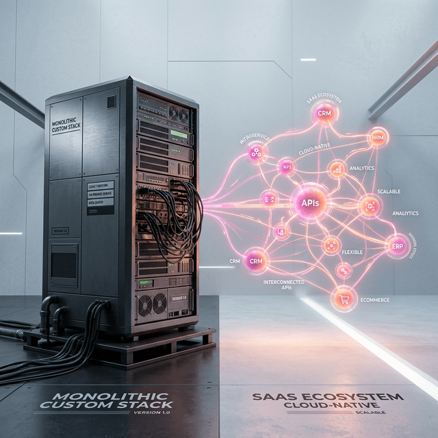 Custom Software vs SaaS: What Growing Companies Should Choose?