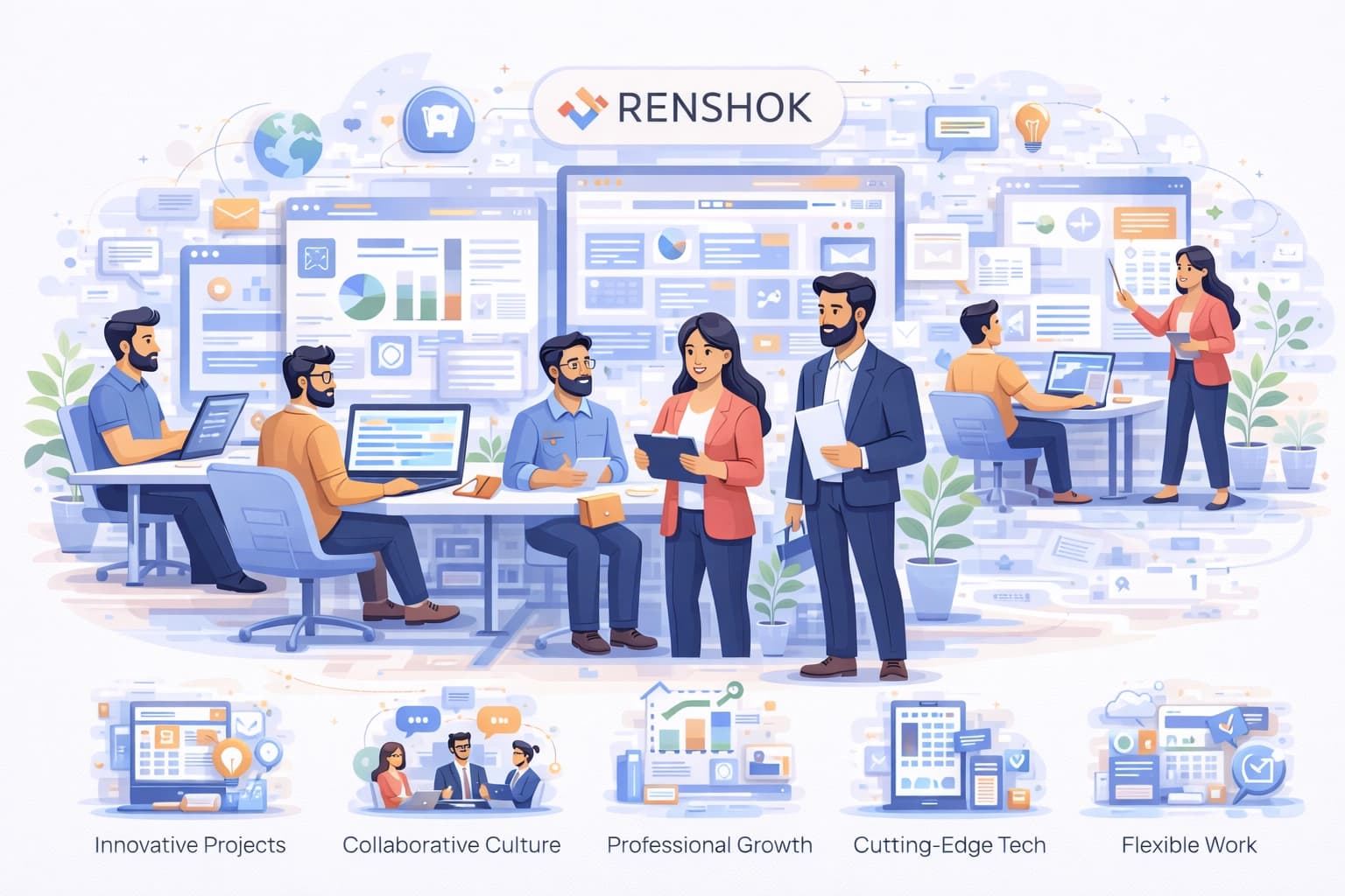 Careers at Renshok – engineering team building scalable platforms