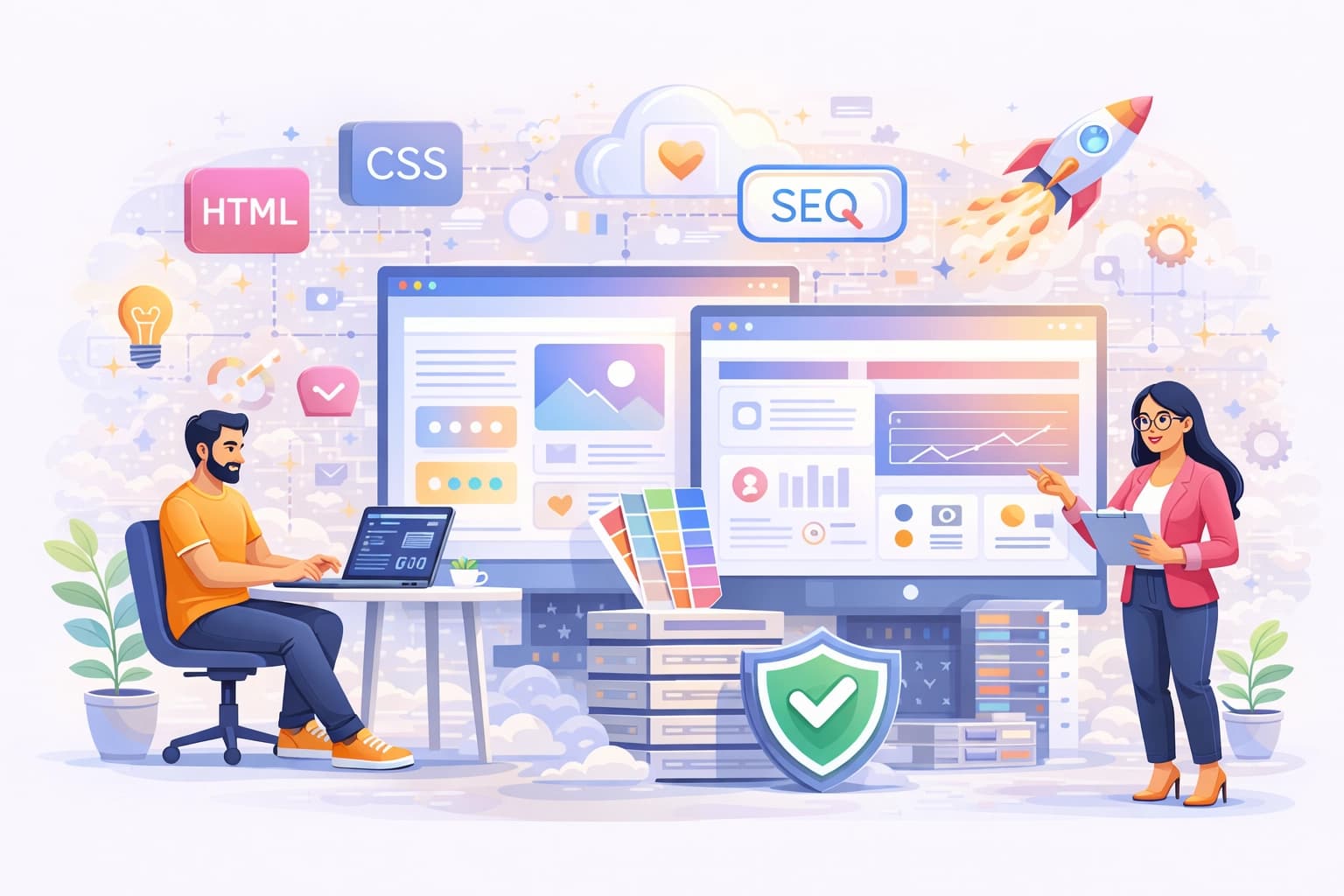 renshok professional website development services for modern businesses in India and worldwide